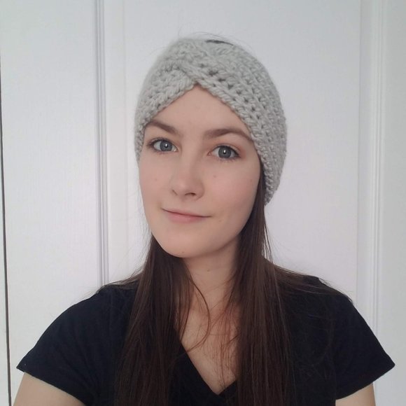 Crochet winter Headband - Picture 8 of 8